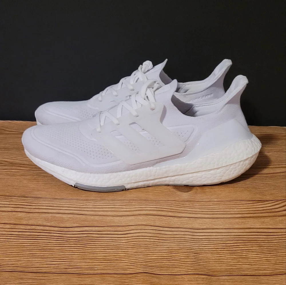 Adidas Ultraboost running shoes men's size 13 sneakers white